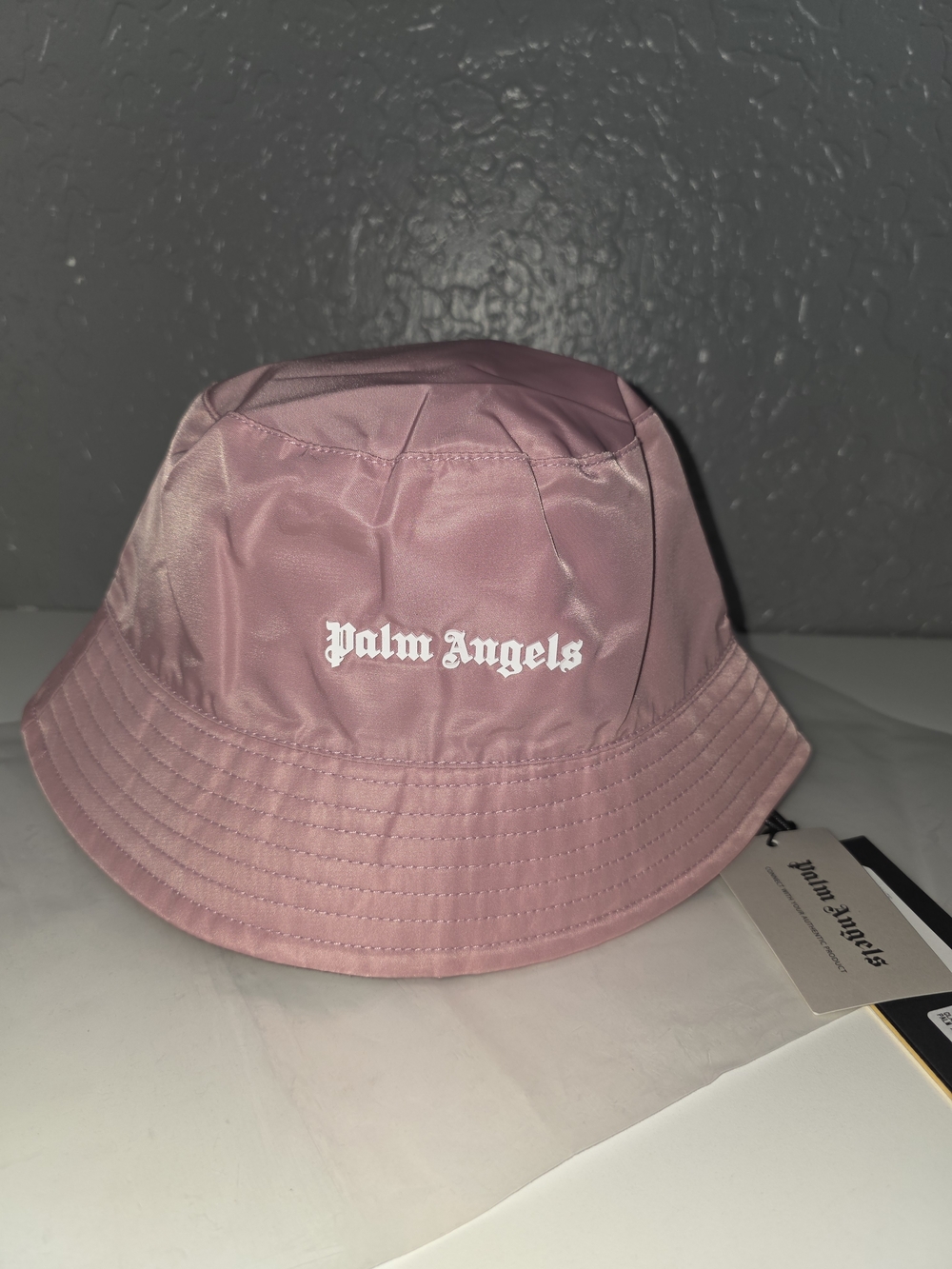 Palm Angels Kids Pink Bucket Hat